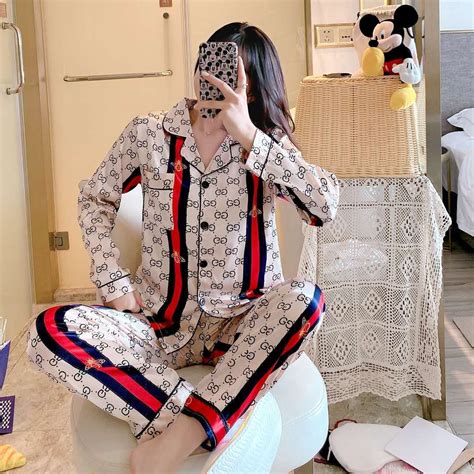 gucci pajamas set women's